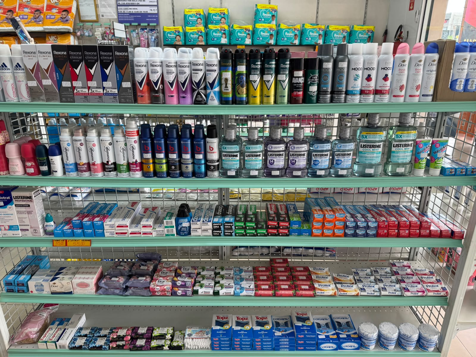 Produtos de beleza e perfumaria